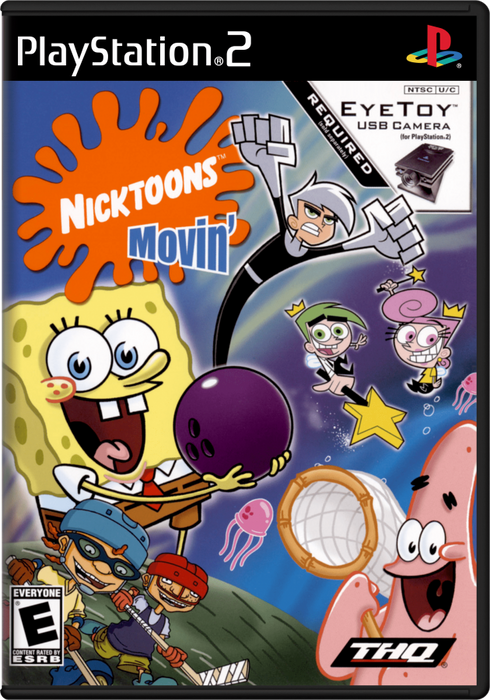Nicktoons Movin' – PlayStation 2 (PS2) - for just $5.99! 
