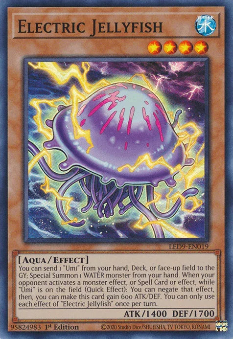 Electric Jellyfish [LED9-EN019] Super Rare - for just $0.25! 