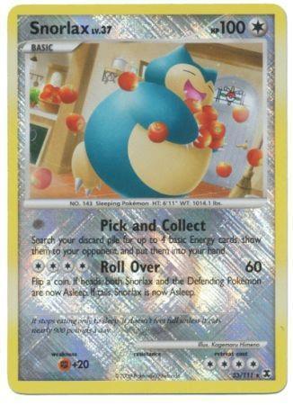 Snorlax (33/111) (League Promo) [Platinum: Rising Rivals] - for just $20.70! 