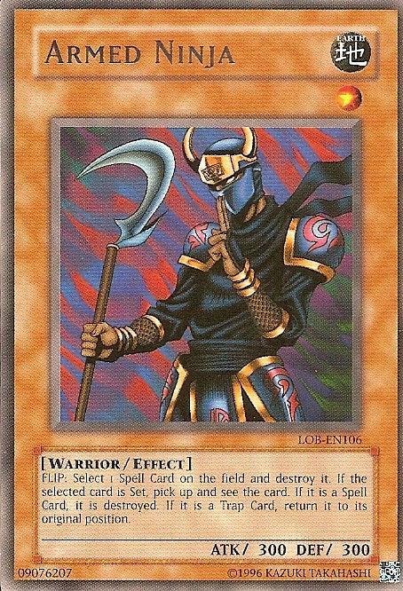 Armed Ninja [LOB-EN106] Rare - for just $0.20! 