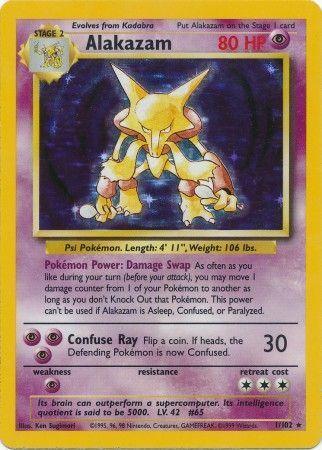 Alakazam (1/102) [Base Set Unlimited] - for just $28.55! 