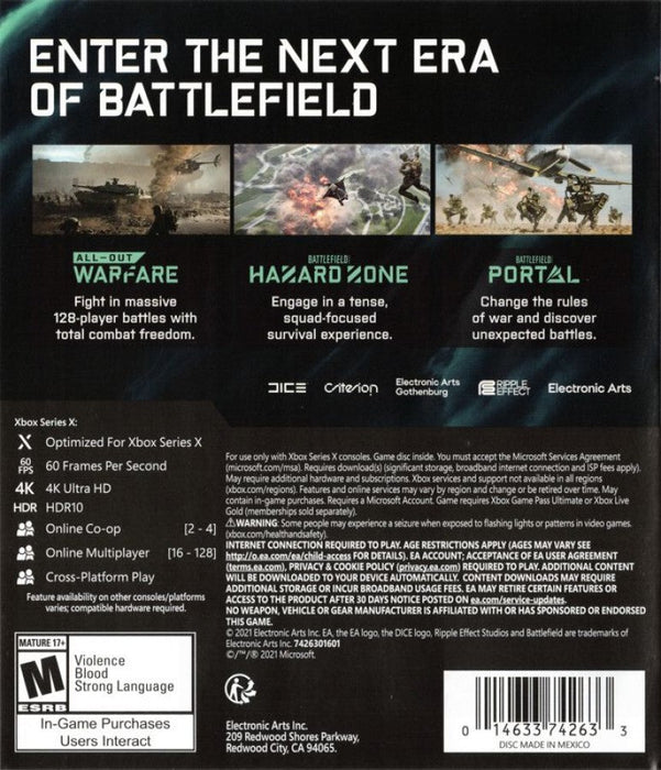 Battlefield 2042 – Xbox Series X (XSX) - for just $8.99! 