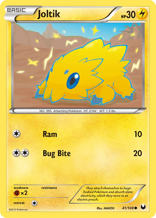 Joltik (41/108) [Black & White: Dark Explorers] - for just $0.25! 