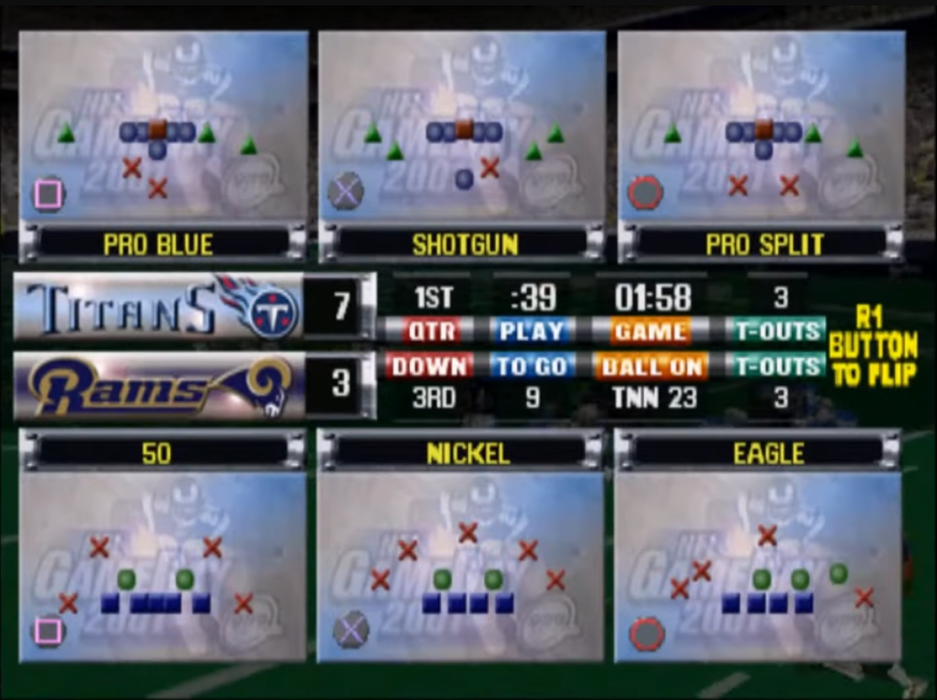 NFL GameDay 2001 – PlayStation 1 (PS1) - for just $6.99! 