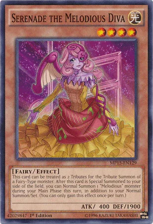 Serenade the Melodious Diva [MP15-EN129] Common - for just $0.10! 