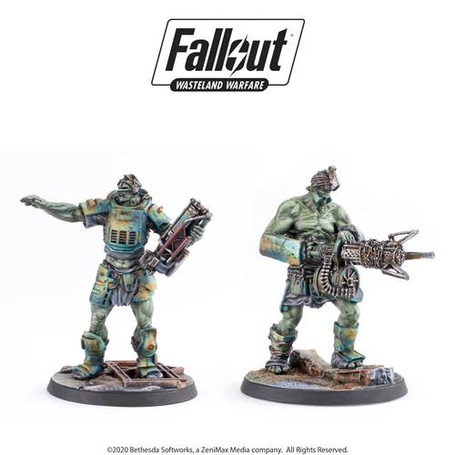 Fallout: Wasteland Warfare - Super Mutants - Overlord and Fist - for just $29! 