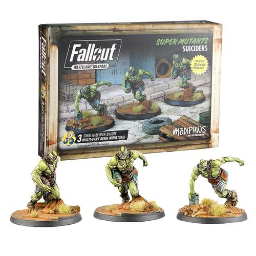 Fallout: Wasteland Warfare - Super Mutants - Suiciders - for just $33.99! 
