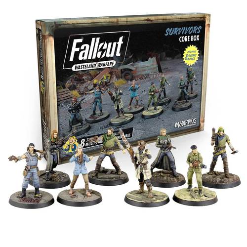 Fallout: Wasteland Warfare - Survivors - Core Box - for just $52.99! 