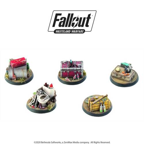 Fallout: Wasteland Warfare - Terrain Expansion - Objective Markers 1 - for just $28! 