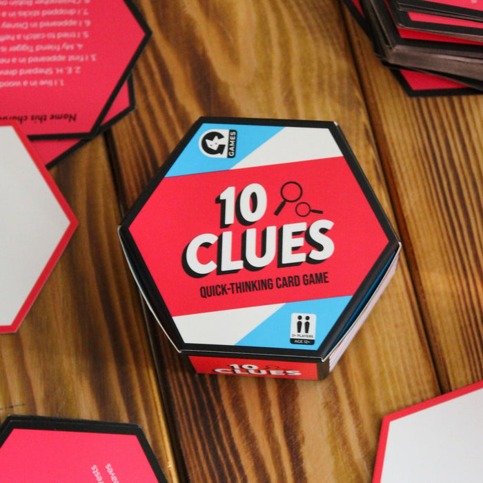10 Clues Trivia Card Game Ginger Fox - for just $8.99! 