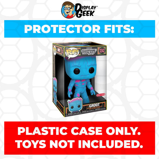 Pop Protector for 10 inch Groot Blacklight #1242 Jumbo Funko Pop - Just $16.99! Shop now at Retro Gaming of Denver