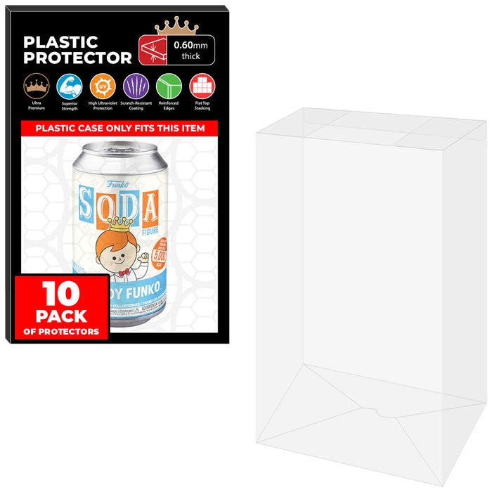 10 Pack of Funko Soda Pop Protectors 12 oz. - for just $24.99! 