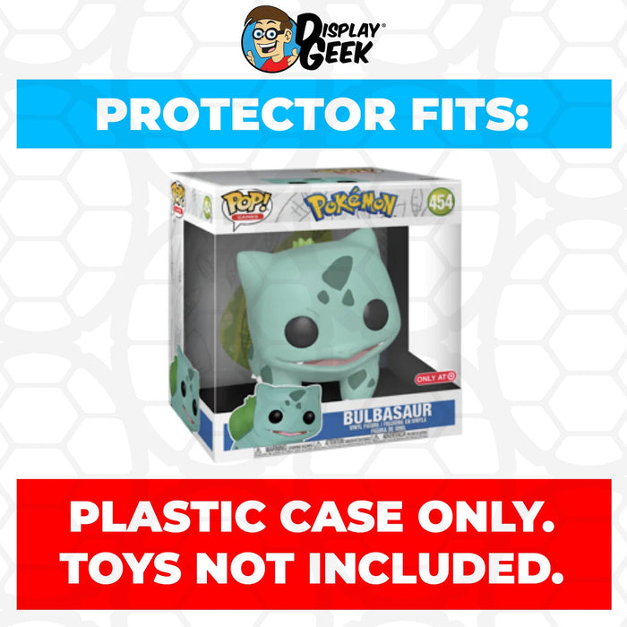 Pop Protector for 10 inch Bulbasaur #454 Jumbo Funko Pop - Just $17.99! Shop now at Retro Gaming of Denver