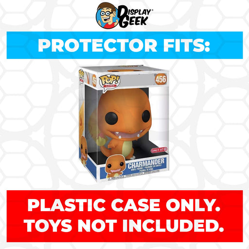 Pop Protector for 10 inch Charmander #456 Jumbo Funko Pop - Just $16.99! Shop now at Retro Gaming of Denver