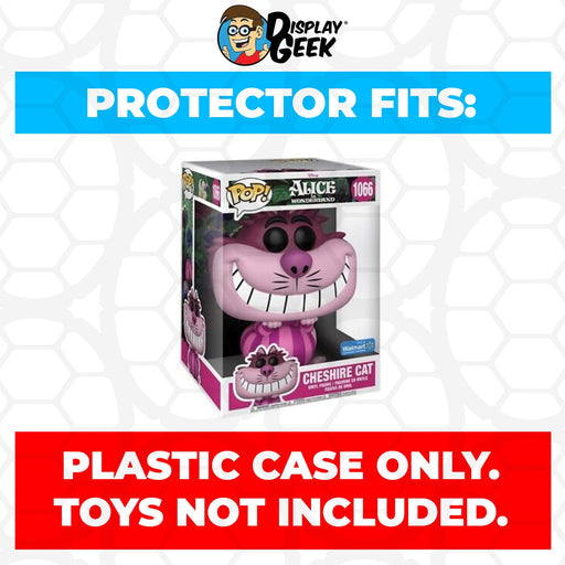 Pop Protector for 10 inch Cheshire Cat #1066 Jumbo Funko Pop - Just $16.99! Shop now at Retro Gaming of Denver