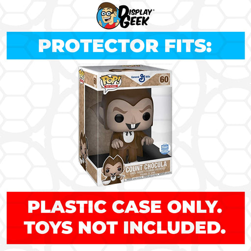 Pop Protector for 10 inch Count Chocula #60 Jumbo Funko Pop - Just $16.99! Shop now at Retro Gaming of Denver