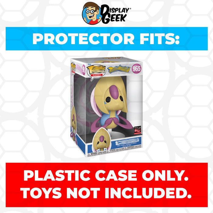 Pop Protector for 10 inch Cresselia C2E2 Expo #965 Jumbo Funko Pop - for just $16.99! 