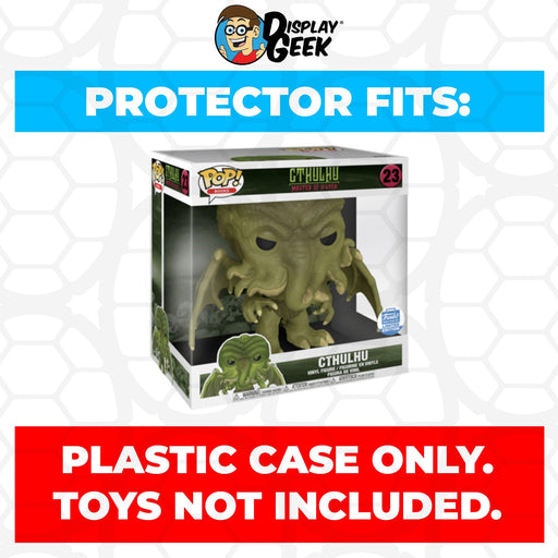 Pop Protector for 10 inch Cthulhu #23 Jumbo Funko Pop - Just $17.99! Shop now at Retro Gaming of Denver