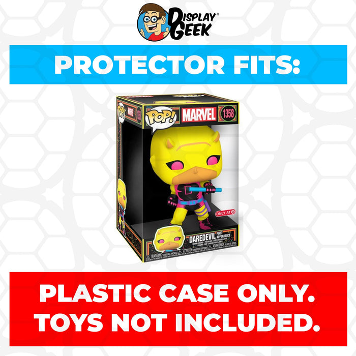 Pop Protector for 10 inch Daredevil First Appearance Blacklight #1358 Funko Pop - Just $16.99! Shop now at Retro Gaming of Denver