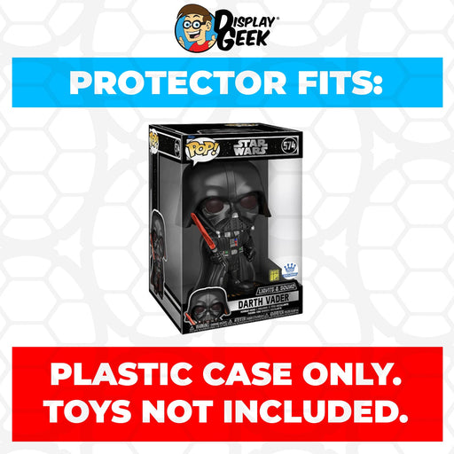 Pop Protector for 10 inch Darth Vader Lights & Sound #574 Jumbo Funko Pop - Just $16.99! Shop now at Retro Gaming of Denver