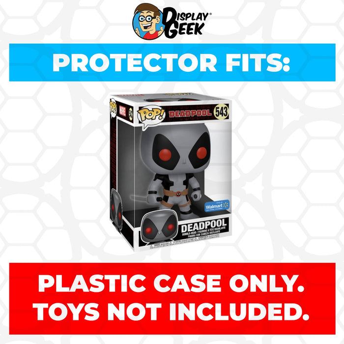 Pop Protector for 10 inch Deadpool Two Swords Gray #543 Jumbo Funko Pop - Just $16.99! Shop now at Retro Gaming of Denver