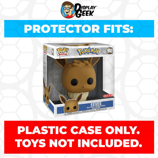 Pop Protector for 10 inch Eevee #540 Jumbo Funko Pop - Just $17.99! Shop now at Retro Gaming of Denver