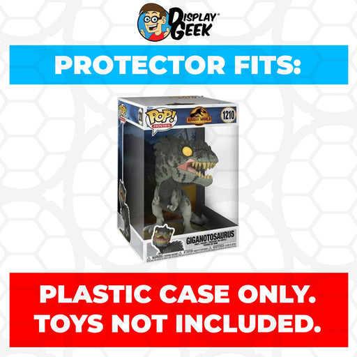 Pop Protector for 10 inch Giganotosaurus #1210 Jumbo Funko Pop - Just $16.99! Shop now at Retro Gaming of Denver