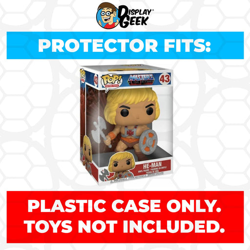 Pop Protector for 10 inch He-Man Battle Armor #43 Jumbo Funko Pop - Just $16.99! Shop now at Retro Gaming of Denver