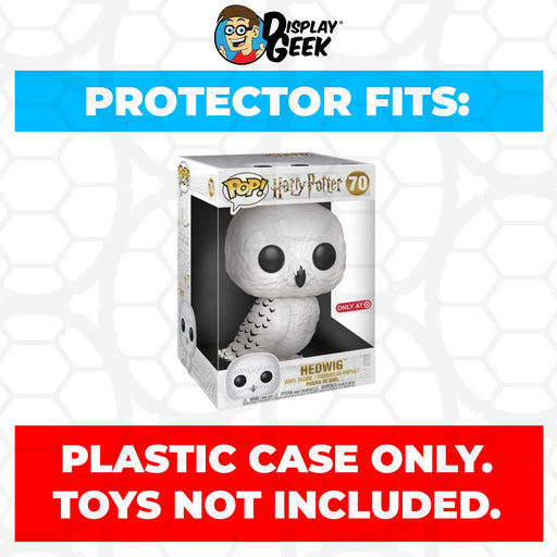 Pop Protector for 10 inch Hedwig #70 Jumbo Funko Pop - Just $16.99! Shop now at Retro Gaming of Denver