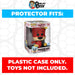 Pop Protector for 10 inch Huckleberry Hound Red Chase #73 Jumbo Funko Pop - Just $16.99! Shop now at Retro Gaming of Denver