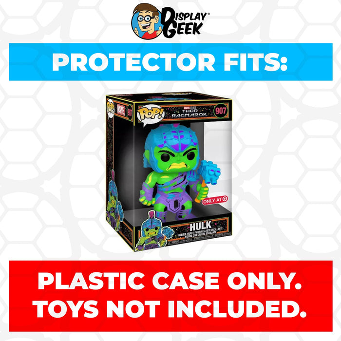 Pop Protector for 10 inch Hulk Ragnarok Blacklight #907 Jumbo Funko Pop - Just $16.99! Shop now at Retro Gaming of Denver