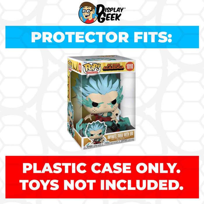 Pop Protector for 10 inch Infinite Deku with Eri #1010 Jumbo Funko Pop - Just $19.99! Shop now at Retro Gaming of Denver