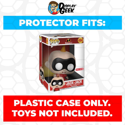 Pop Protector for 10 inch Jack-Jack Incredibles #494 Jumbo Funko Pop - Just $16.99! Shop now at Retro Gaming of Denver