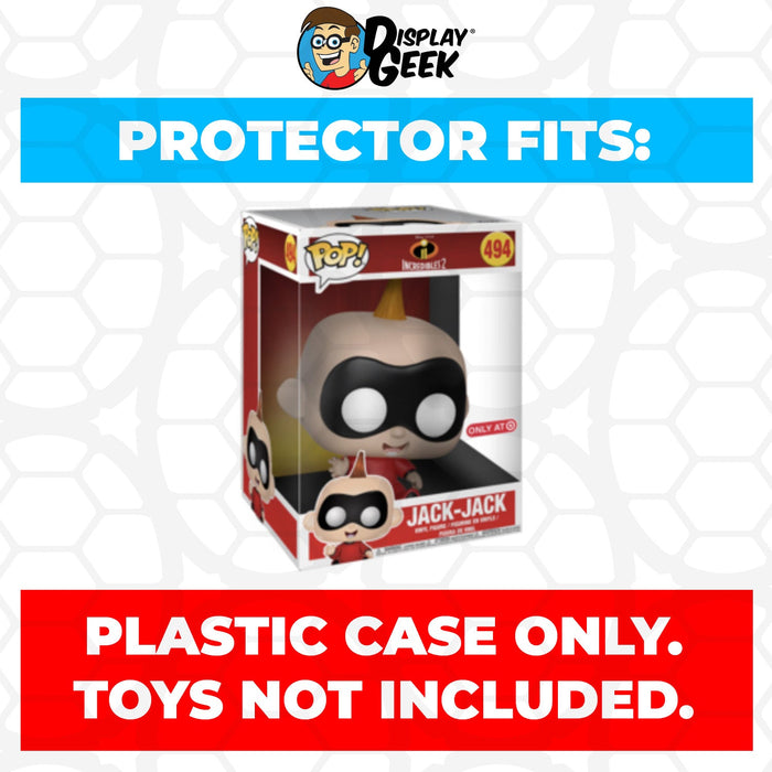 Pop Protector for 10 inch Jack-Jack Incredibles #494 Jumbo Funko Pop - Just $16.99! Shop now at Retro Gaming of Denver