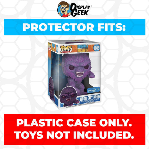 Pop Protector for 10 inch Kong Neon City Lights #1016 Jumbo Funko Pop - Just $16.99! Shop now at Retro Gaming of Denver