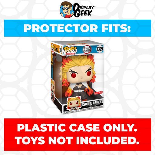 Pop Protector for 10 inch Kyojuro Rengoku #1399 Jumbo Funko Pop - Just $16.99! Shop now at Retro Gaming of Denver