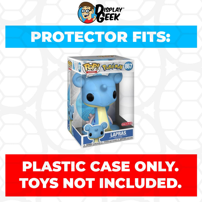 Pop Protector for 10 inch Lapras #867 Jumbo Funko Pop - Just $16.99! Shop now at Retro Gaming of Denver