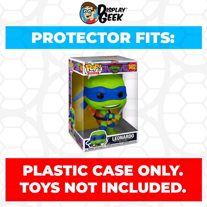 Pop Protector for 10 inch Leonardo #1402 TMNT Jumbo Funko Pop - Just $16.99! Shop now at Retro Gaming of Denver