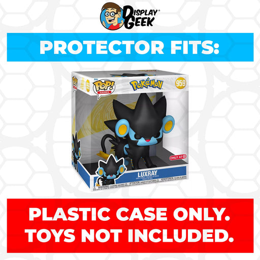 Pop Protector for 10 inch Luxray #959 Jumbo Funko Pop - Just $19.99! Shop now at Retro Gaming of Denver