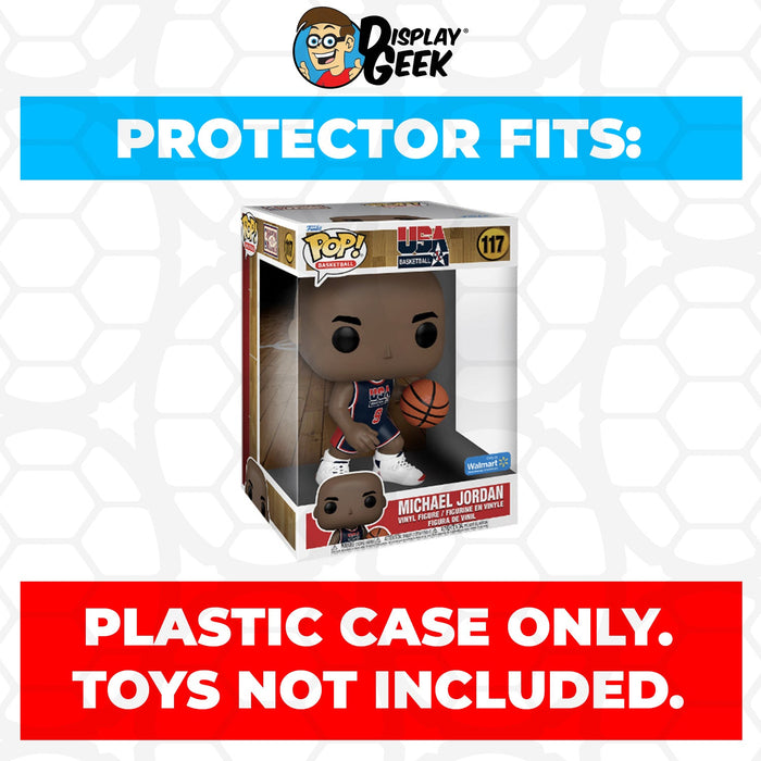 Pop Protector for 10 inch Michael Jordan Team USA #117 Jumbo Funko Pop - Just $16.99! Shop now at Retro Gaming of Denver