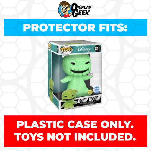 Pop Protector for 10 inch Oogie Boogie Glow in the Dark #810 Jumbo Funko Pop - Just $16.99! Shop now at Retro Gaming of Denver