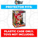 Pop Protector for 10 inch Patrick Mahomes II #236 Jumbo Funko Pop - for just $16.99! 