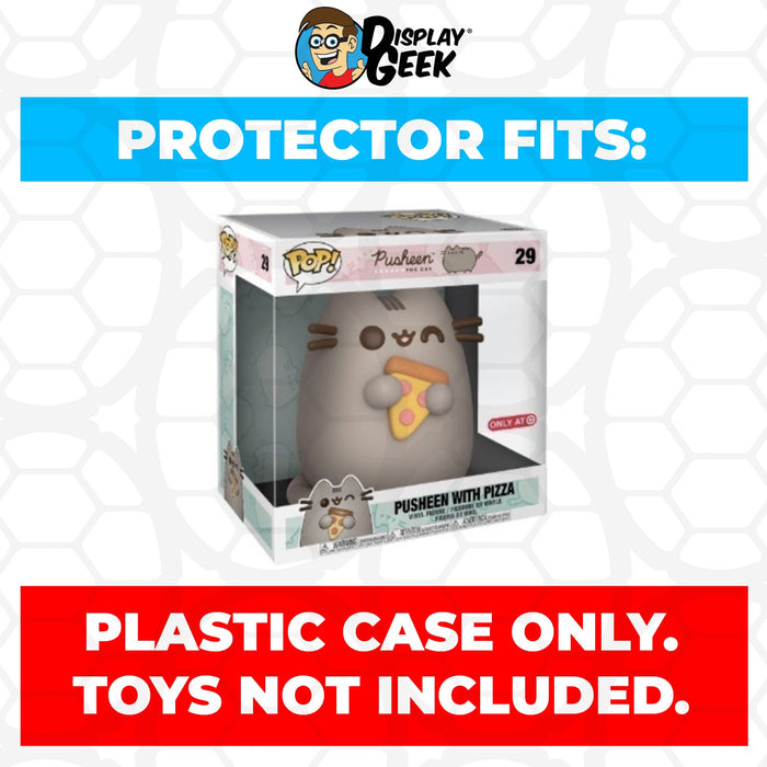 Pop Protector for 10 inch Pusheen with Pizza #29 Jumbo Funko Pop - Just $17.99! Shop now at Retro Gaming of Denver