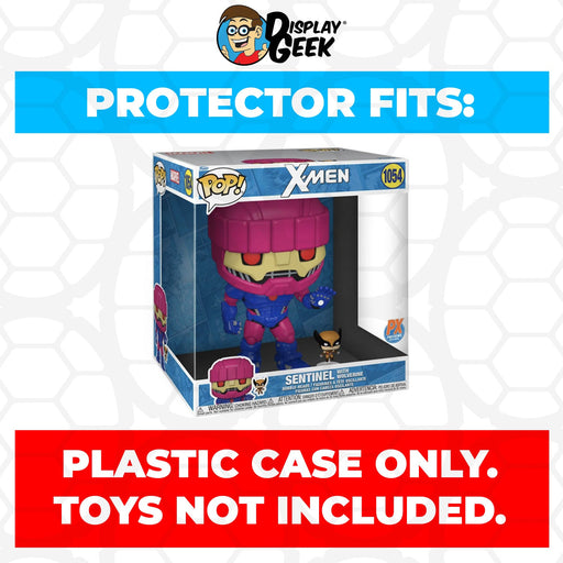 Pop Protector for 10 inch Sentinel with Wolverine #1054 Jumbo Funko Pop - Just $17.99! Shop now at Retro Gaming of Denver