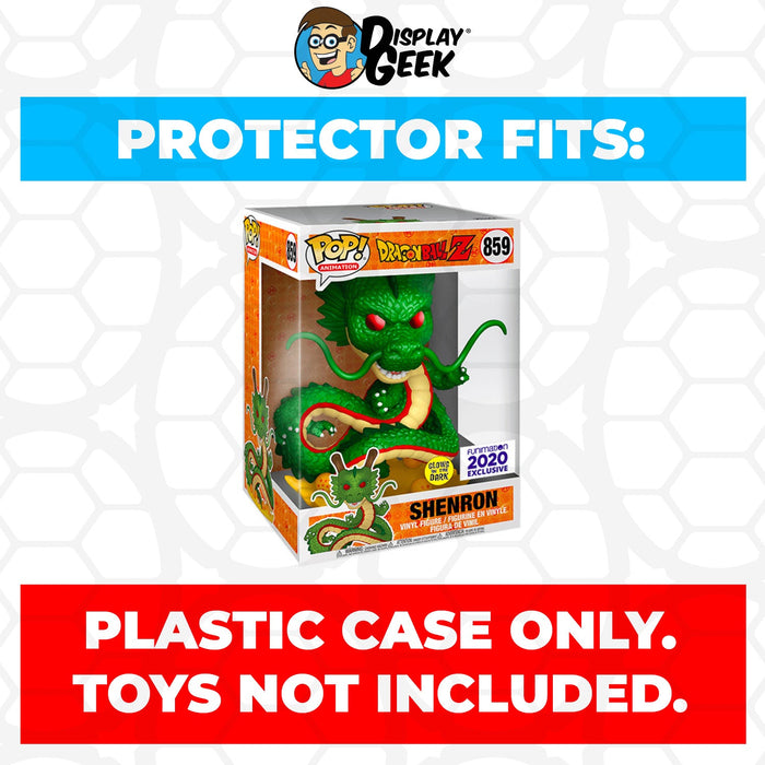 Pop Protector for 10 inch Shenron Glow in the Dark Metallic #859 Jumbo Funko Pop - Just $16.99! Shop now at Retro Gaming of Denver