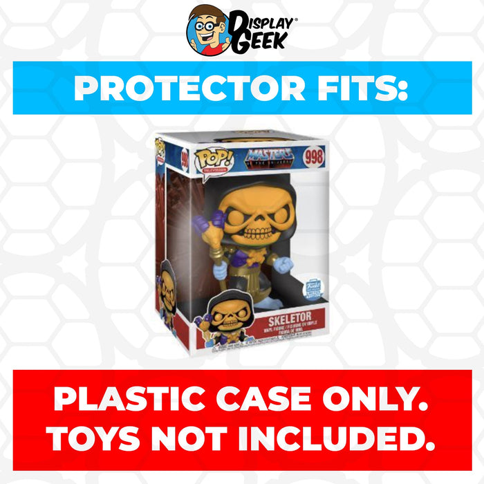 Pop Protector for 10 inch Skeletor Disco #998 Jumbo Funko Pop - Just $16.99! Shop now at Retro Gaming of Denver