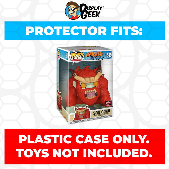 Pop Protector for 10 inch Son Goku #1549 Jumbo Funko Pop - Just $16.99! Shop now at Retro Gaming of Denver