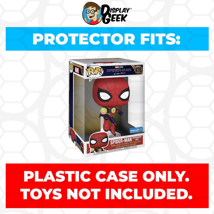 Pop Protector for 10 inch Spider-Man Integrated Suit #978 Jumbo Funko Pop - Just $16.99! Shop now at Retro Gaming of Denver