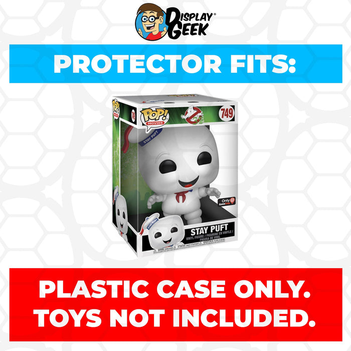 Pop Protector for 10 inch Stay Puft #749 Jumbo Funko Pop - Just $16.99! Shop now at Retro Gaming of Denver