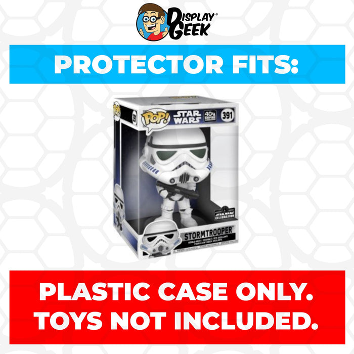 Pop Protector for 10 inch Stormtrooper #391 Jumbo Funko Pop - Just $16.99! Shop now at Retro Gaming of Denver